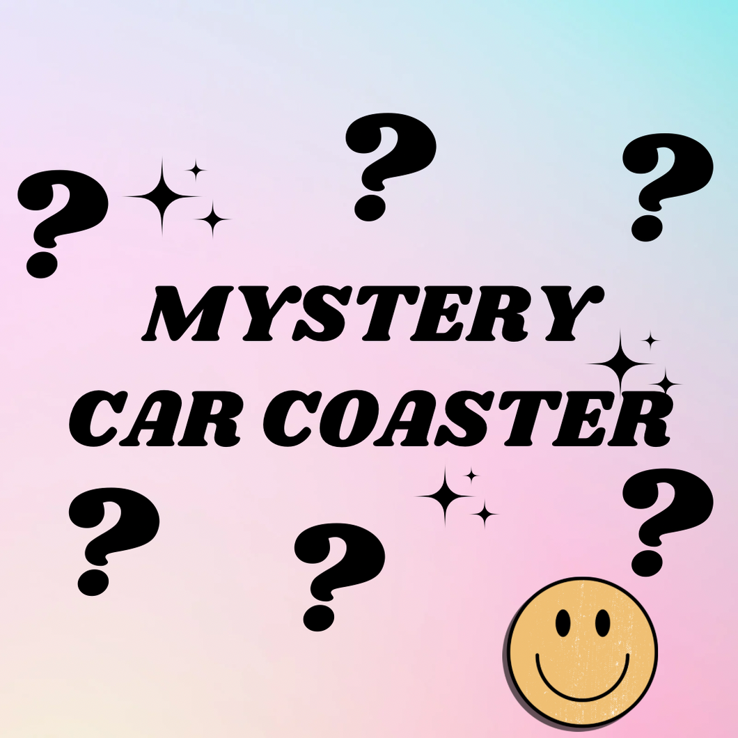 Mystery Car Coaster